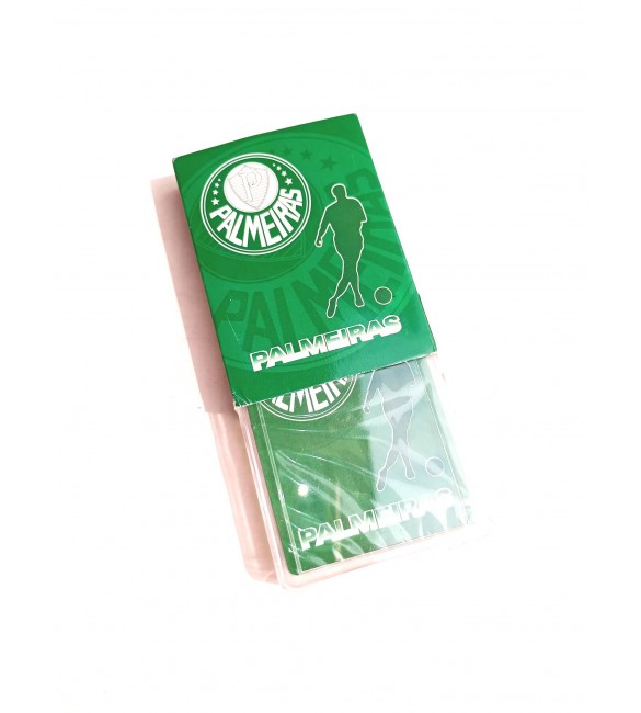 BARALHO DE PLÁSTICO - Palmeiras - 01 unidade